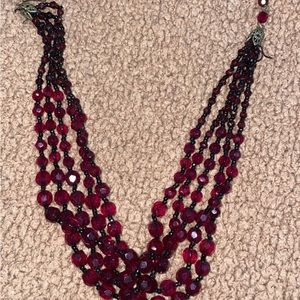 Miriam Haskell vintage multi strand necklace